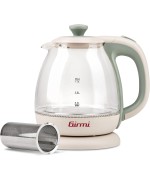 3 - Bollitore elettrico Girmi BL41 vetro 1 L Kettle