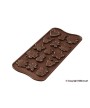 1 - Stampo cioccolatini xmas buttons silicone SCG41 Silikomart