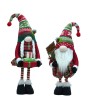 1 - Gnomo Natalizio con gambe allungabili altezza max 100 cm 421278