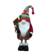 3 - Gnomo Natalizio con gambe allungabili altezza max 100 cm 421278