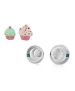 1 - SILIKOMART STAMPO TAGLIAPASTA ESPULSIONE SET 2 PZ TORTA FORMINA TAG 04