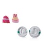 1 - SILIKOMART STAMPO TAGLIAPASTA ESPULSIONE SET 2 PZ  MINI CAKES TORTE TAG 05