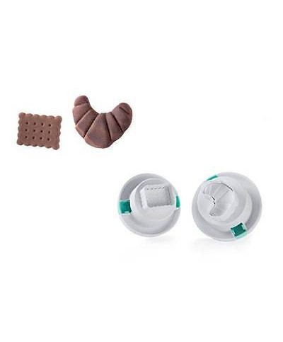 1 - SILIKOMART STAMPO TAGLIAPASTA ESPULSIONE 3D SET 2 PZ  MORNING TAG 06