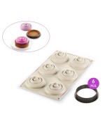 1 - Kit crostata mini Tarte Twist Silikomart