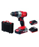 1 - Trapano avvitatore a batteria 1 5 Ah Einhell TE-Cd 18/2 4513830 2 batterie