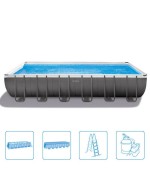 2 - Piscina fuoriterra Ultraframe rettangolare Intex 28362 26362