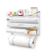 1 - Portatotoli da cucina 5 in 1 Tescoma 899724 bianco