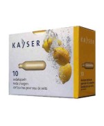1 - Ricariche bombolette Kayser 10 capsule CO2 per soda