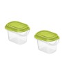 1 - Rotho Set 2 pz Contenitore per alimenti 0.07 litri