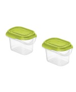 1 - Rotho Set 2 pz Contenitore per alimenti 0.07 litri