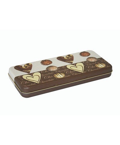 1 - SCATOLA IN LATTA PORTA CIOCCOLATINI PORTACIOCCOLATINI SWEET DREAMS DOLCI