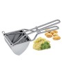 1 - EVA SCHIACCIAPATATE SCHIACCIA PRESSA PREMI PATATE PROFI INOX 18/8 30 CM