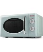1 - Girmi Forno a cottura microonde 20 lt FM21 Retrò Vintage Verde