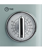 3 - Girmi Forno a cottura microonde 20 lt FM21 Retrò Vintage Verde