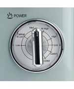 4 - Girmi Forno a cottura microonde 20 lt FM21 Retrò Vintage Verde