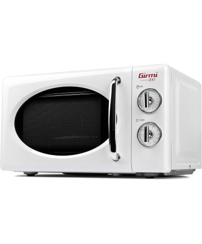 1 - Girmi Forno a cottura microonde 20 lt FM21 Retrò Vintage Bianco