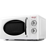 1 - Girmi Forno a cottura microonde 20 lt FM21 Retrò Vintage Bianco