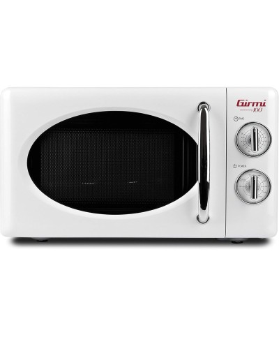 2 - Girmi Forno a cottura microonde 20 lt FM21 Retrò Vintage Bianco