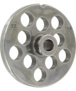 1 - Piastra acciaio TC 22 4714 A Reber tritacarne 14 mm