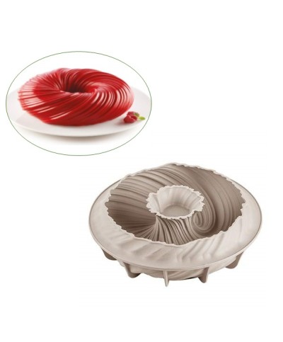 1 - Stampo torta 3D Intreccio silicone Silikomart tortiera