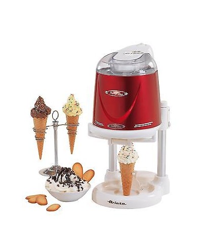1 - ARIETE SOFT ICE CREAM MACCHINA PER CONO CONI GELATO GELATI GELATAIO 634