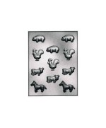 1 - SILIKOMART STAMPO CIOCCOLATO ANIMALI GELATINE FRUTTA CIOCCOLATINI 9011210