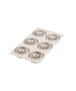 2 - Stampo multiporzione 6 Mini Intreccio 3D silicone Silikomart