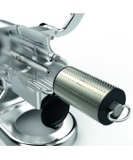 3 - Grattugia elettrica Rgv professionale in acciaio Vip 8 G/S Maxi Rossa