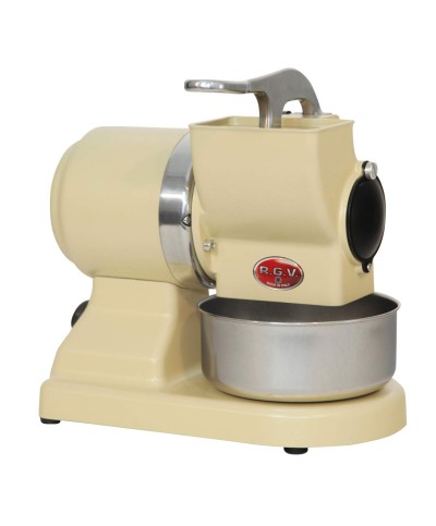 1 - Grattugia elettrica Rgv professionale in acciaio Vip 8 G/S Maxi Avorio