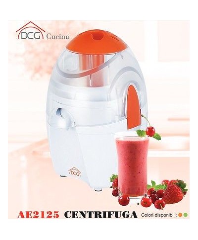 1 - DCG CENTRIFUGA ELETTRICA 250 WATT FRUTTA VERDURA SUCCHI AE 2125 NUOVA