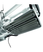 4 - Grattugia elettrica Rgv professionale in acciaio Vip 8 G/S Maxi Nera