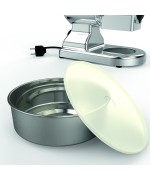 5 - Grattugia elettrica Rgv professionale in acciaio Vip 8 G/S Maxi Nera