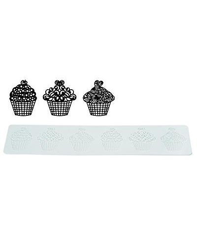 1 - SILIKOMART TAPPETO SILICONE PER MERLETTI CUPCAKE DECORO TORTE DOLCI TRD 12