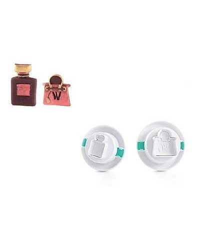 1 - SILIKOMART STAMPO TAGLIAPASTA ESPULSIONE SET 2 PZ GLAM FORMINA TAG 15