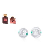 1 - SILIKOMART STAMPO TAGLIAPASTA ESPULSIONE SET 2 PZ GLAM FORMINA TAG 15