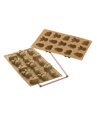 1 - SILIKOMART STAMPO STAMPI SILICONE MAGICO NATALE MULTIPORZIONE SF 166