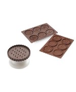 1 - SILIKOMART STAMPO SILICONE NATALE COOKIE CHOC TAGLIAPASTA BISCOTTI CKC 02
