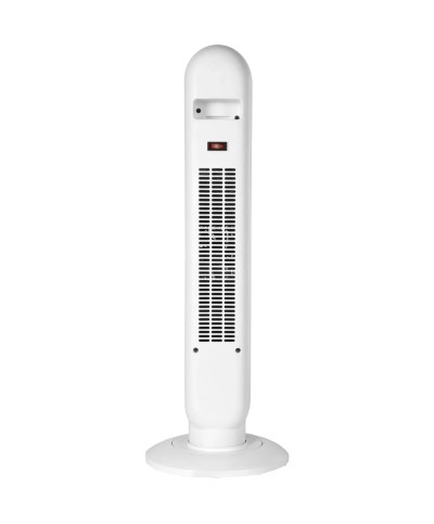 2 - Termoventilatore ceramico stufa a torretta telecomando 2000W Bianco