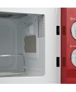 3 - Girmi Forno a cottura microonde 20 lt FM21 Retrò Vintage Rosso