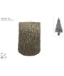2 - Base tronco naturale per albero di Natale 45 cm – supporto stabile per alberi fino a 210 cm