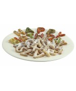 4 - Teglia 36 biscotti forma lettere e numeri Zenker