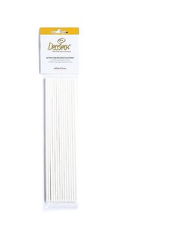 1 - SET 12 PIOLI PLASTICA 30 CM POLIPROPILENE PER PIU' PIANI LIVELLI TORTE