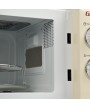 4 - Girmi Forno a cottura microonde 20 lt FM21 Retrò Vintage Crema