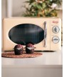 5 - Girmi Forno a cottura microonde 20 lt FM21 Retrò Vintage Crema