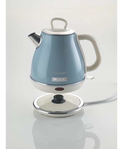 2 - Bollitore Elettrico Kettle Ariete 2868 Vintage Celeste