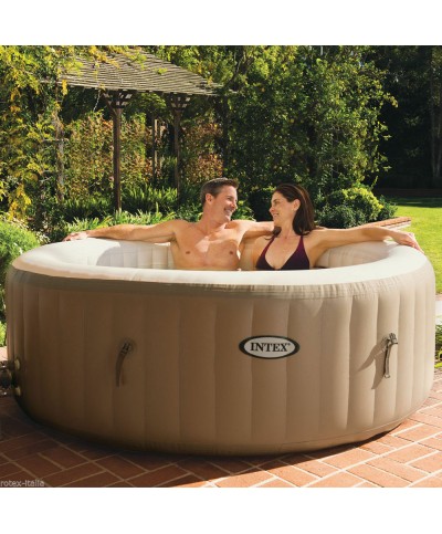 1 - Piscina idromassaggio Intex 28404 Pure Bubble SPA 191 x 71 cm con pompa