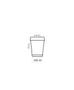 2 - Barattolo spargi zucchero Tescoma  200 ml 630330