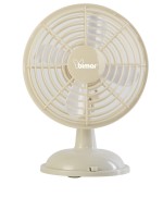 1 - BIMAR MINI VENTILATORE USB DA TAVOLO COMPUTER VINTAGE Ø 13 CM VT15