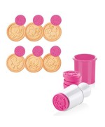 1 - Timbro per biscotti 6 decori animaletti Tescoma 630112