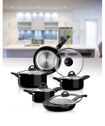 1 - Batteria di pentole Aeternum 10 Pezzi Simplicity Petravera